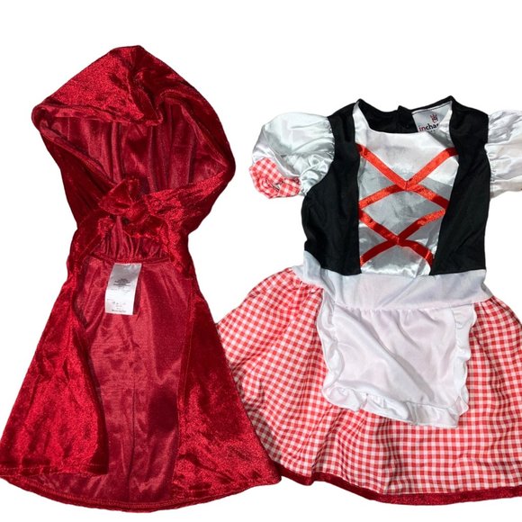 Halloween Costume Red Riding Hood Infant Large - Picture 2 of 13